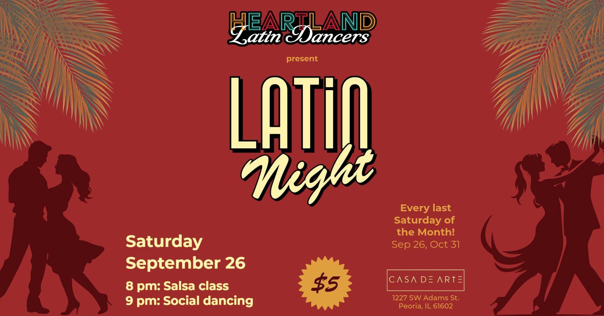 Latin Dance Night at CdA