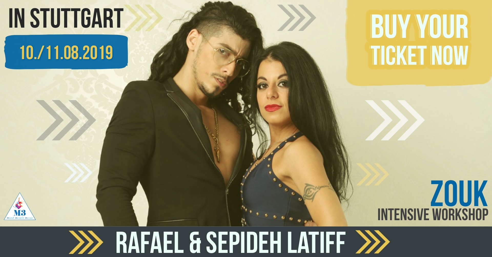Rafael & Sepideh Latiff in Stuttgart - Zouk Intensive Workshop