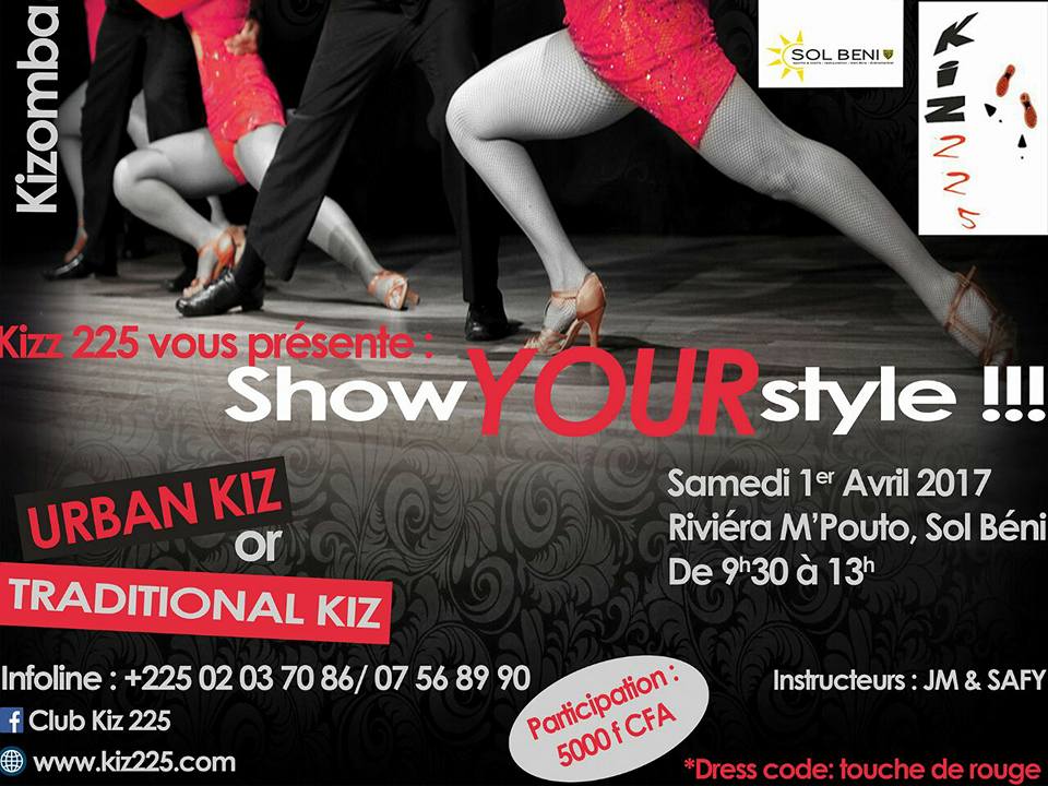 Work'Shop kizomba "SHOW YOUR STYLE"