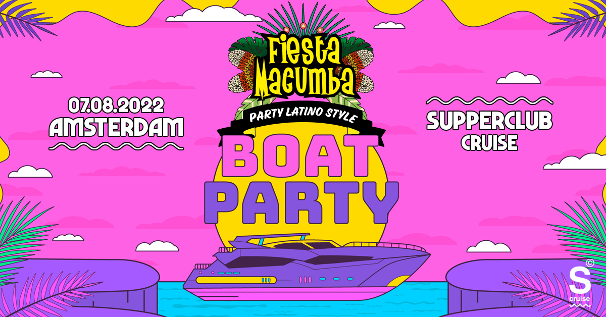 SOLD OUT Fiesta Macumba Boat Party - Amsterdam