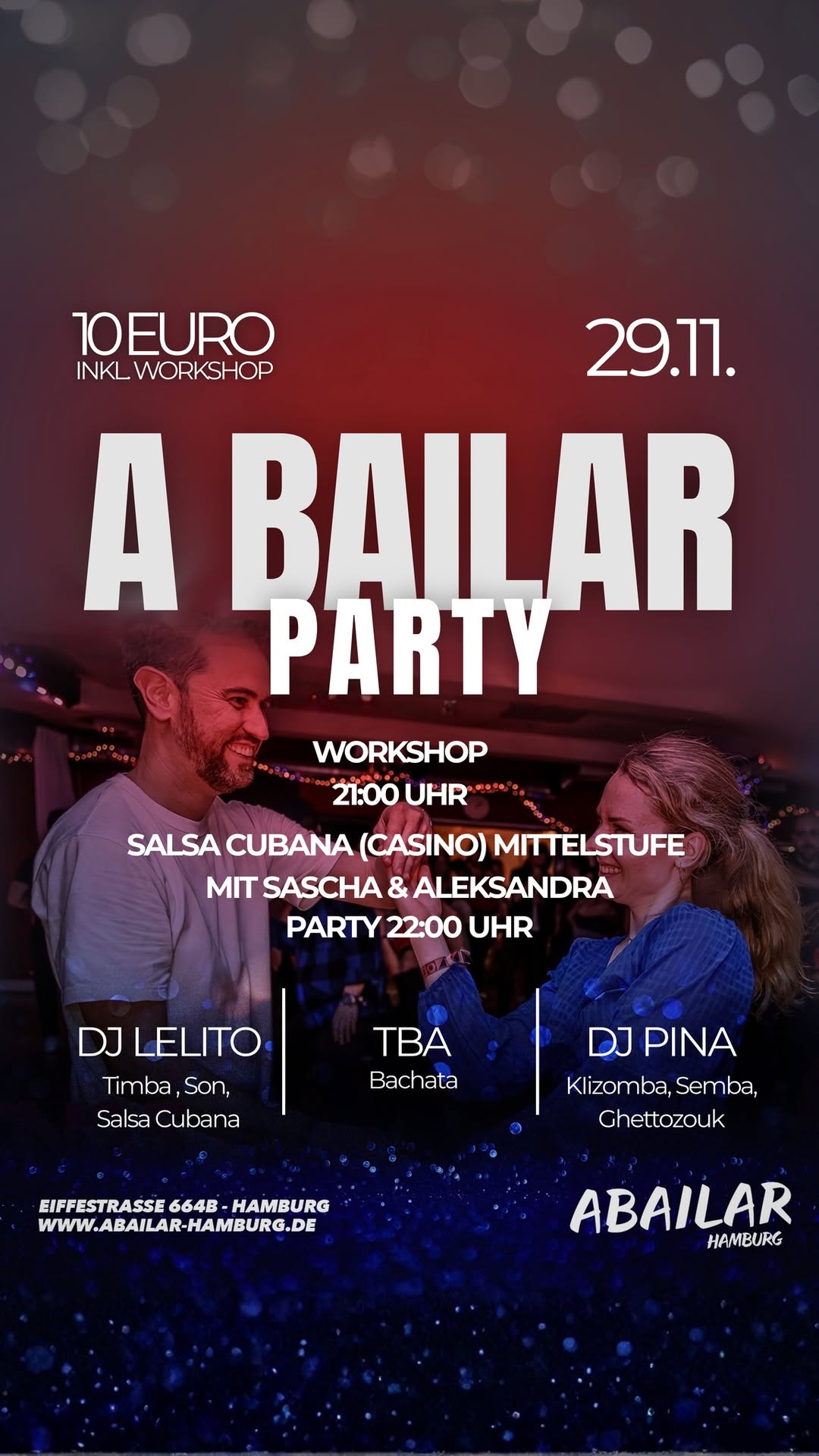 A Bailar Party (Salsa Son Bachata Kizomba)