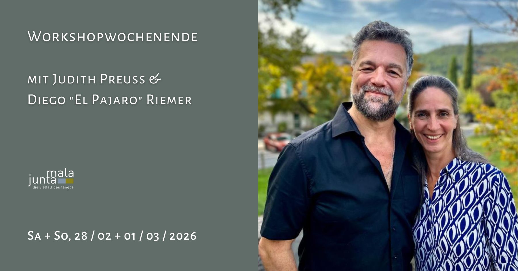 Workshopwochenende mit Judith & Diego "El Pajaro" Riemer