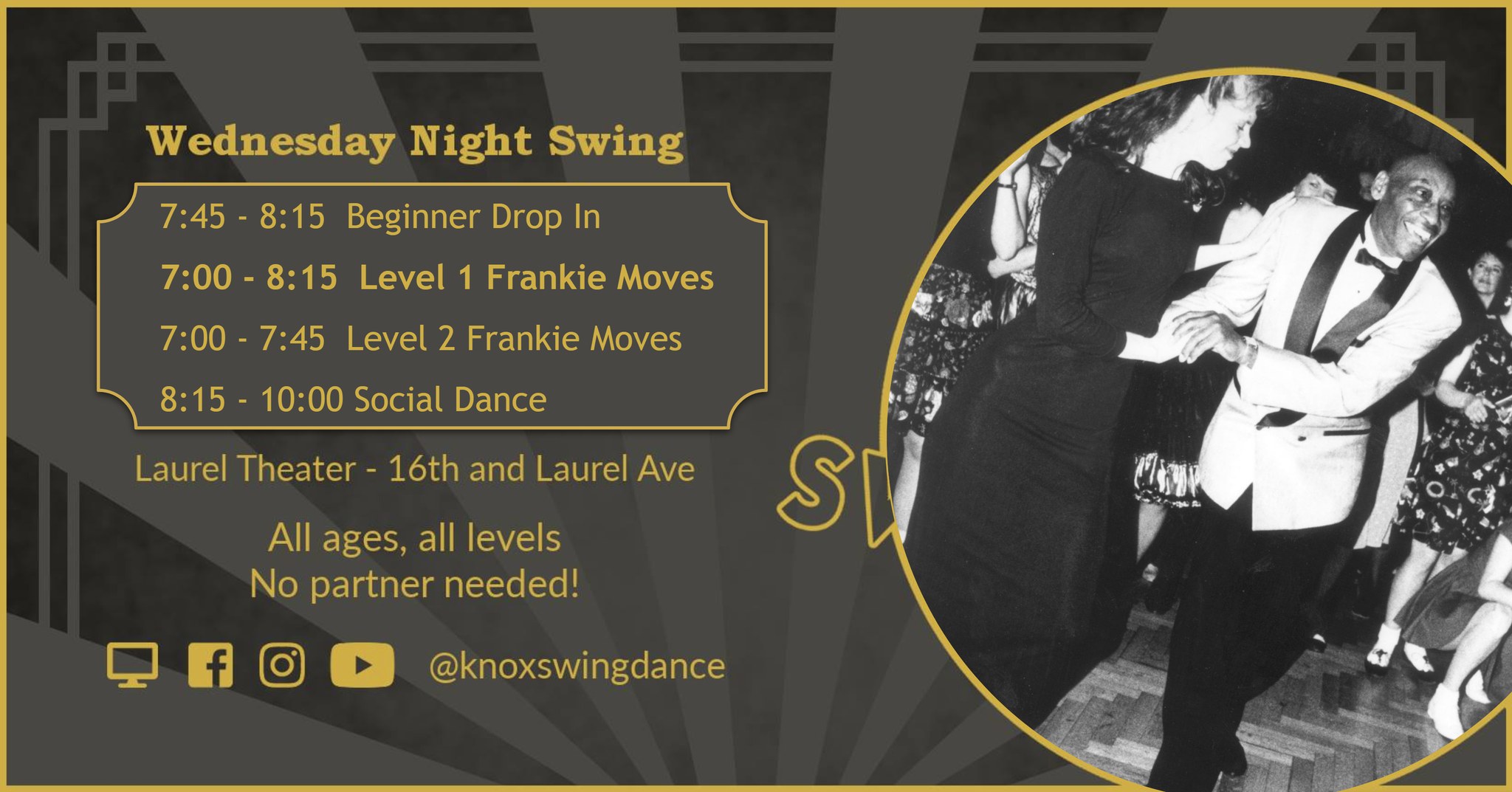 World Lindy Hop Month - Level 1 Swing Series