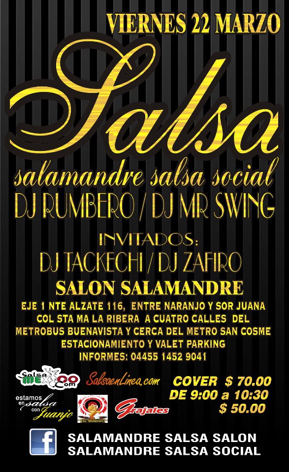 2o SALAMANDRE SALSA SOCIAL!!!!!