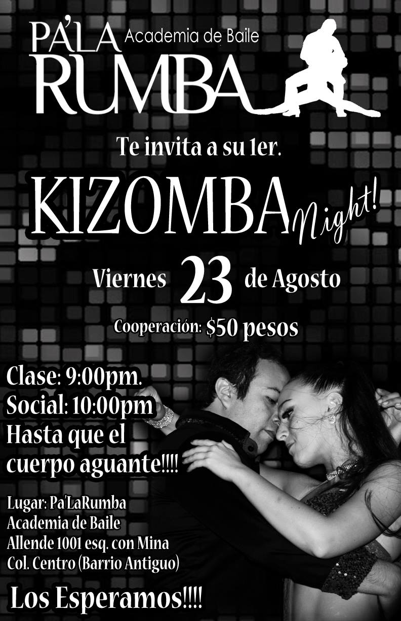 Kizomba Night!!! en PaLaRumba Academia de Baile.