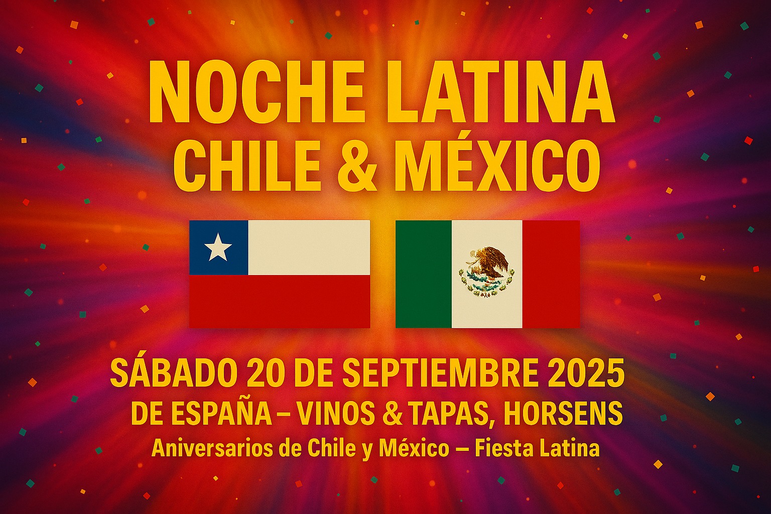 “Gran Noche Latina Latino Power: Chile & México”