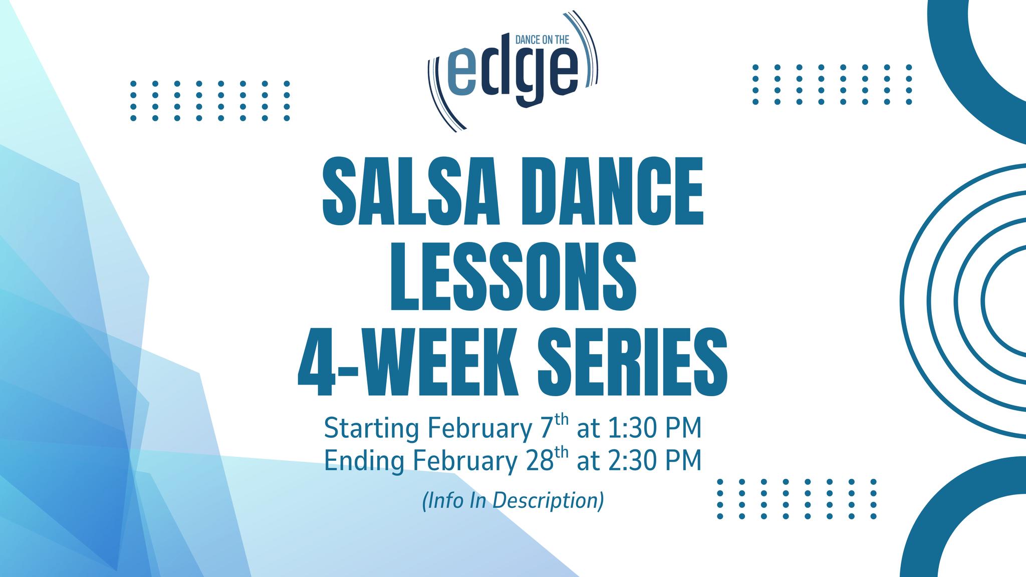 Salsa Dance Lessons (Beginner) 4-Week Series Sacramento