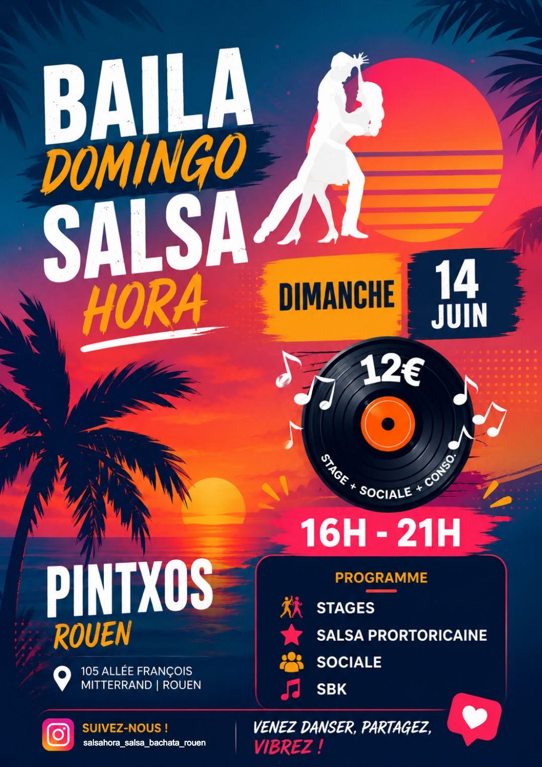 DOMINGO BAILE ( LA ULTIMA ) - JUIN (Au PINTXOS ROUEN)