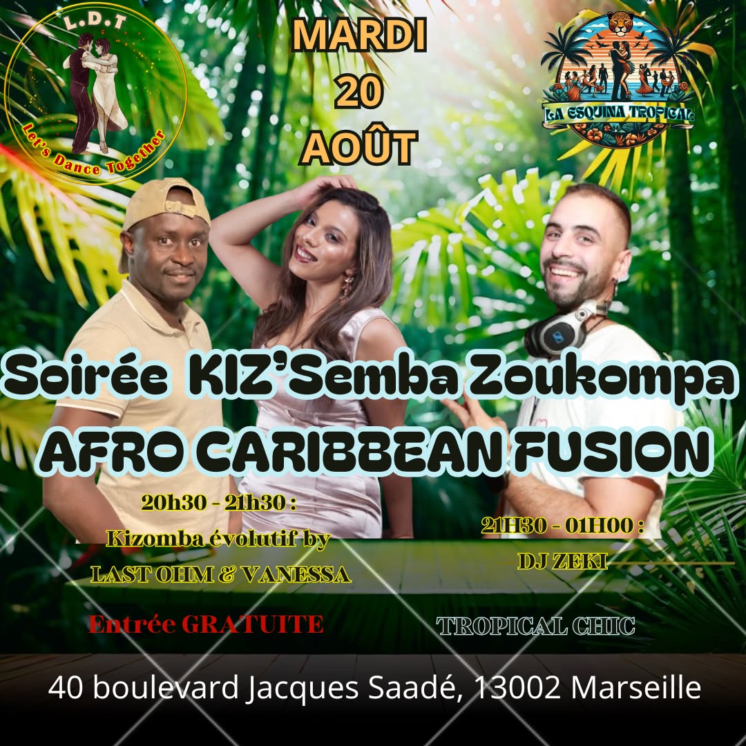 Soirée Kiz'Semba ZouKompa
