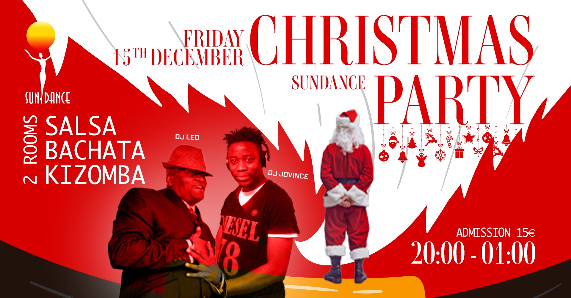 SunDance Christmas Party with DJ LEO & DJ JOVINCE