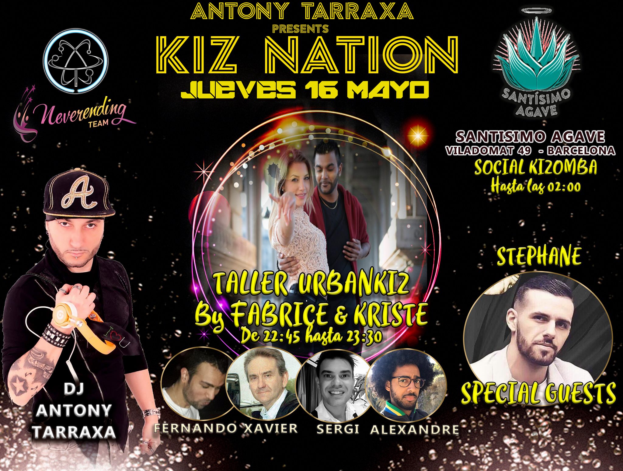 Kizomba Barcelona Jueves - Thursday - Kiz Nation