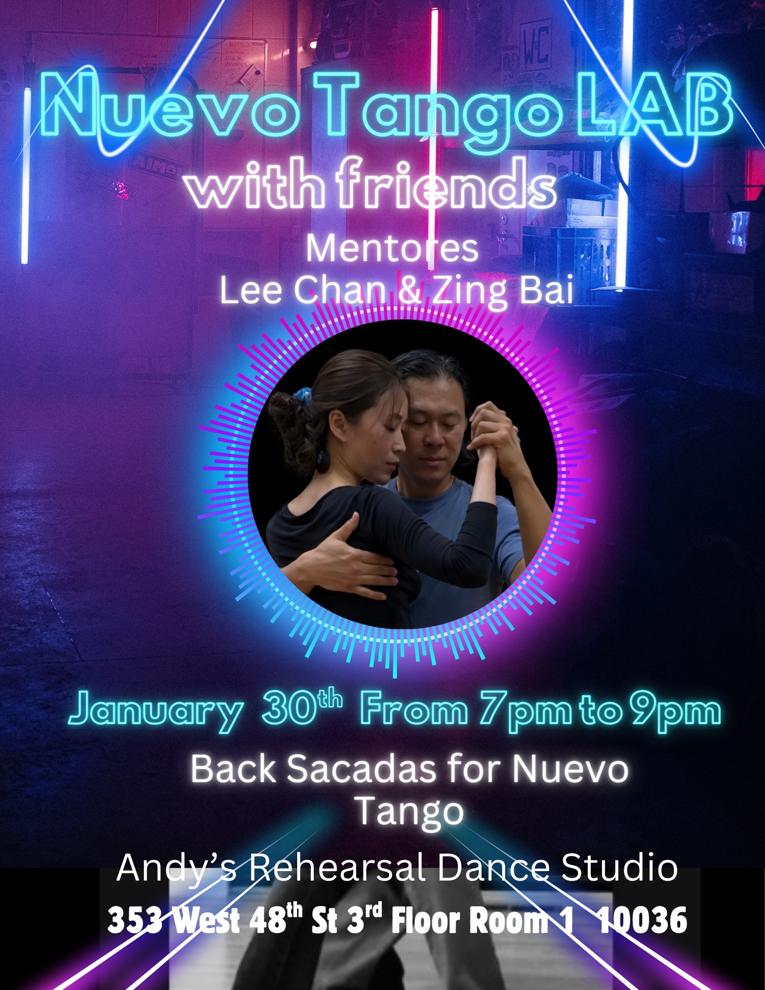 Back Sacadas Class for NUEVO TANGO
