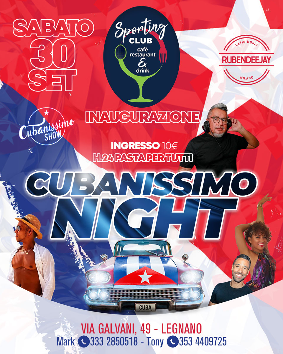 CUBANISSIMO NIGHT