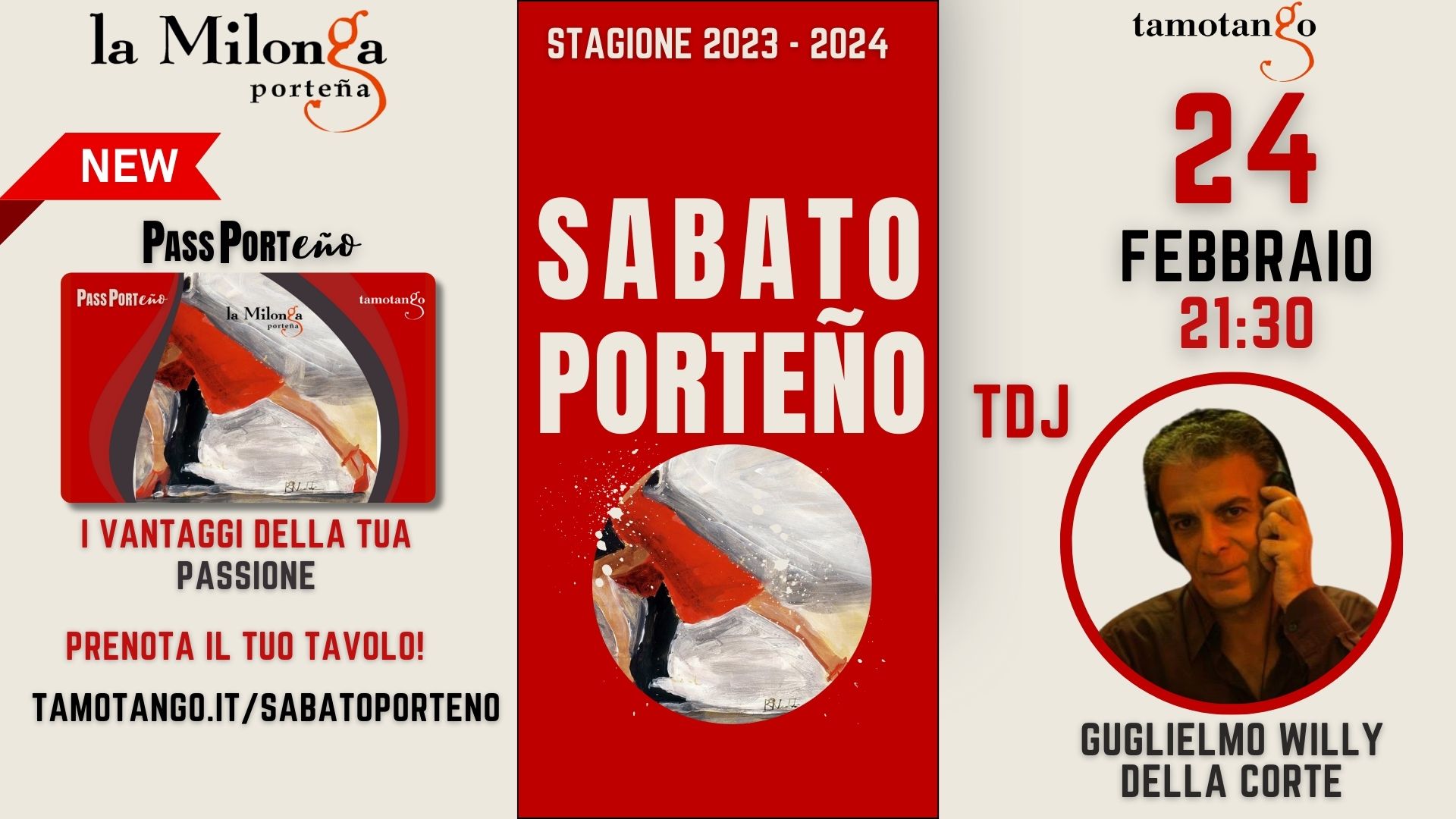Sabato Porteño - TDJ Guglielmo Willy Della Corte
