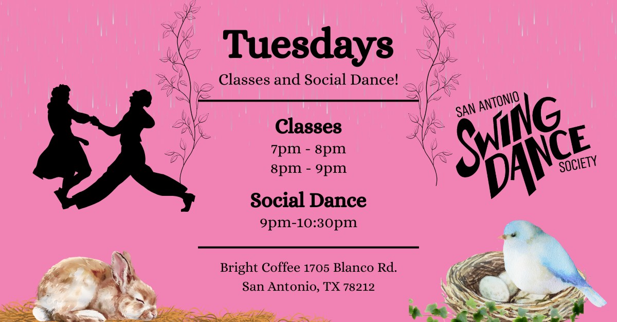 April Swing Dance Classes & Dances
