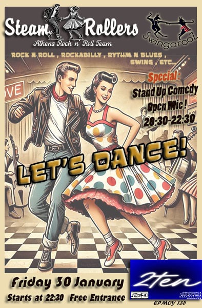Let’s Dance! Steam Rollers & Swingarooz