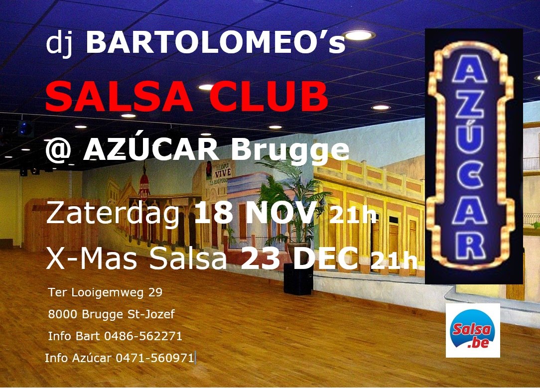 BARTOLOMEO's SALSA CLUB n°6 - Azucar