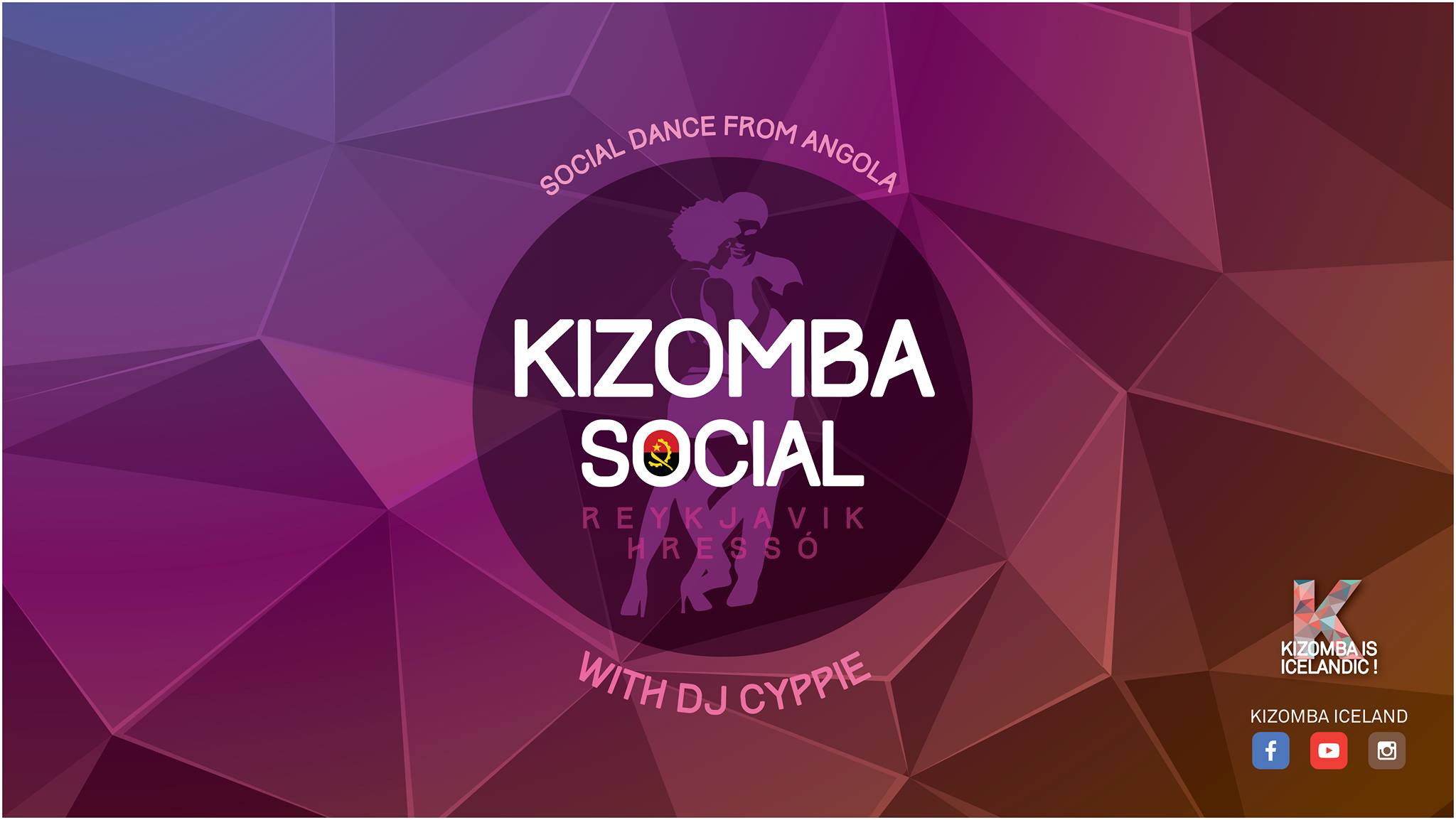 Kizomba Social Reykjavik - with DJ Cyppie