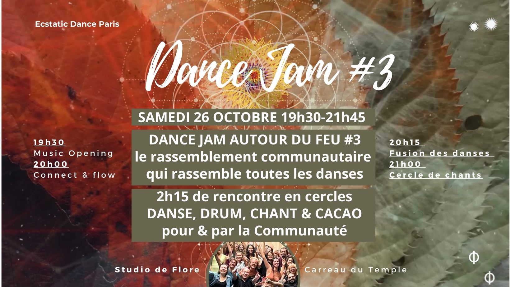 Dance Jam autour du Feu ★★★ Evènement communautaire