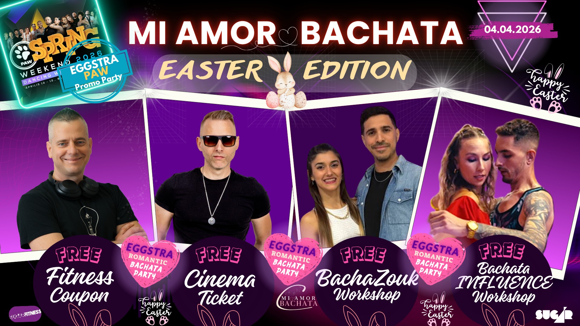 MI AMOR BACHATA PARTY EASTER EDITION đŁ 04 APRIL Club Royal