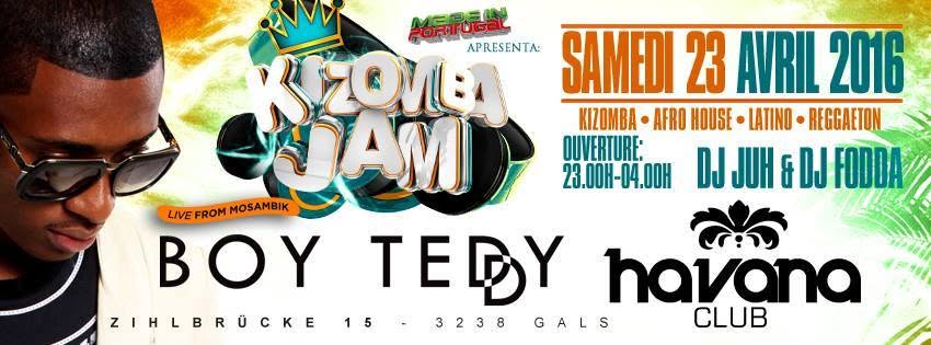 Boy Teddy ★★ Havana Club ★★ 23.Avril.2016