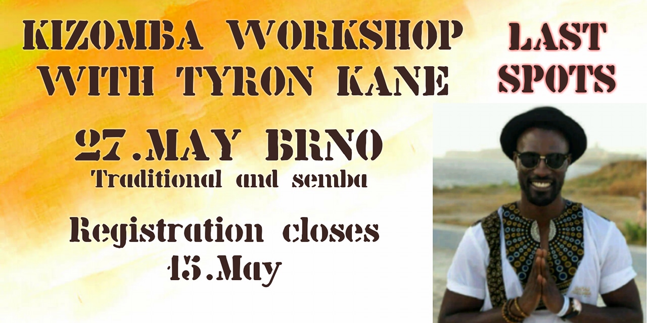 Kizomba Workshop with Tyron Kane in Brno