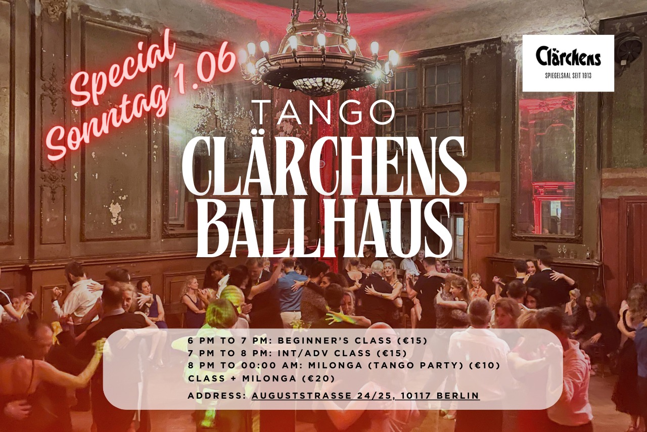 Special Sonntag in Clärchens Ballhaus - 1. Juni