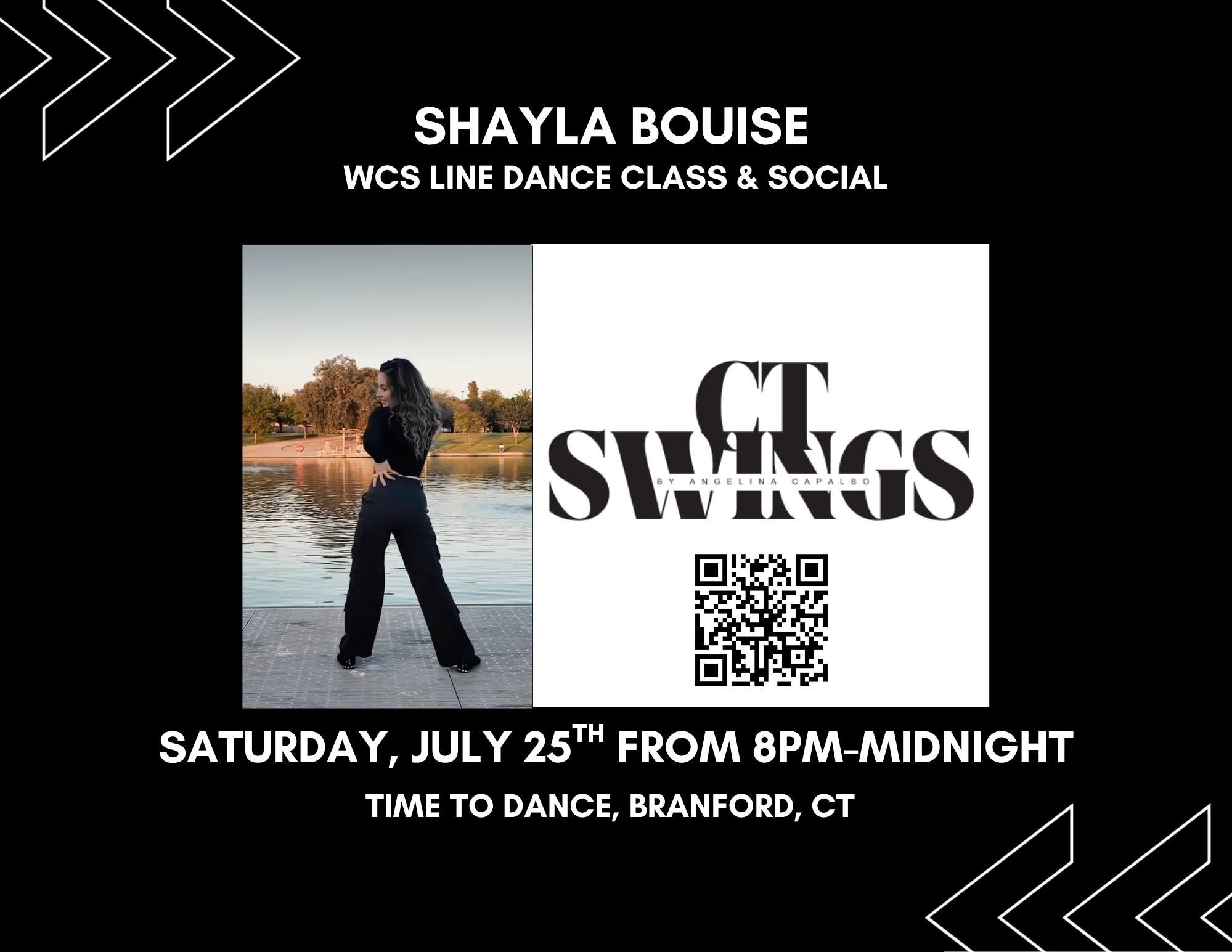 Line Dance Class & Social with Shayla Bouise