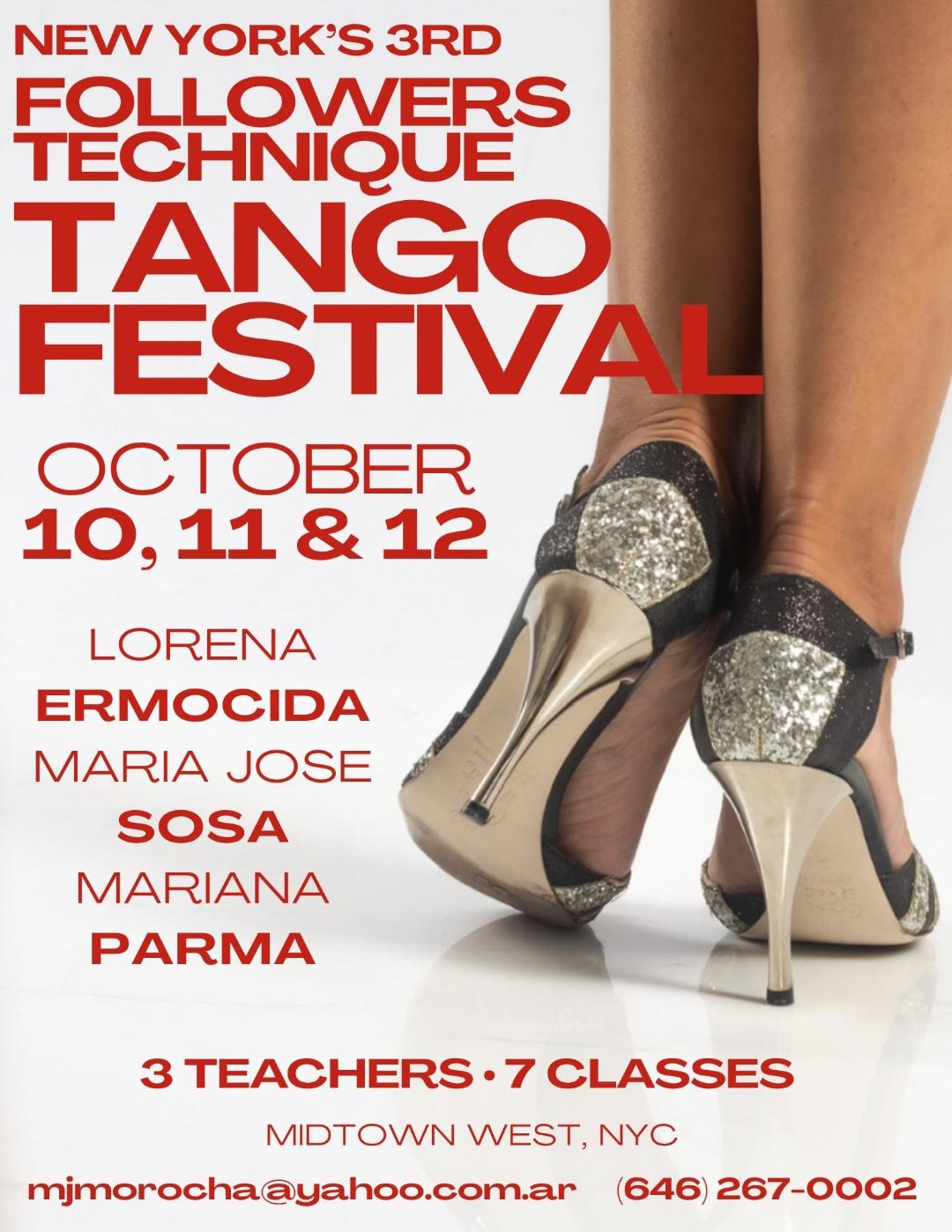 New York's 3rd Followers Technique Tango Festival