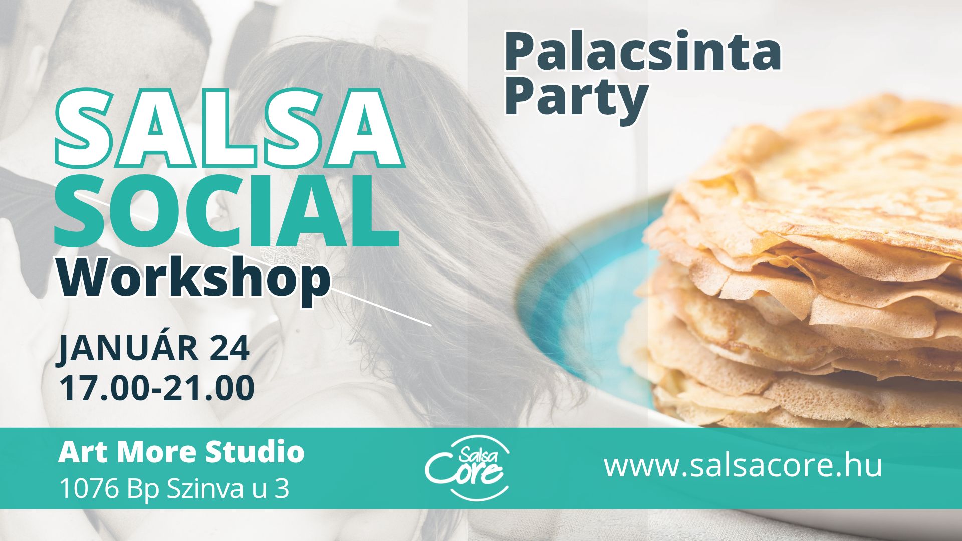 Salsa Social Room + Palacsinta Party