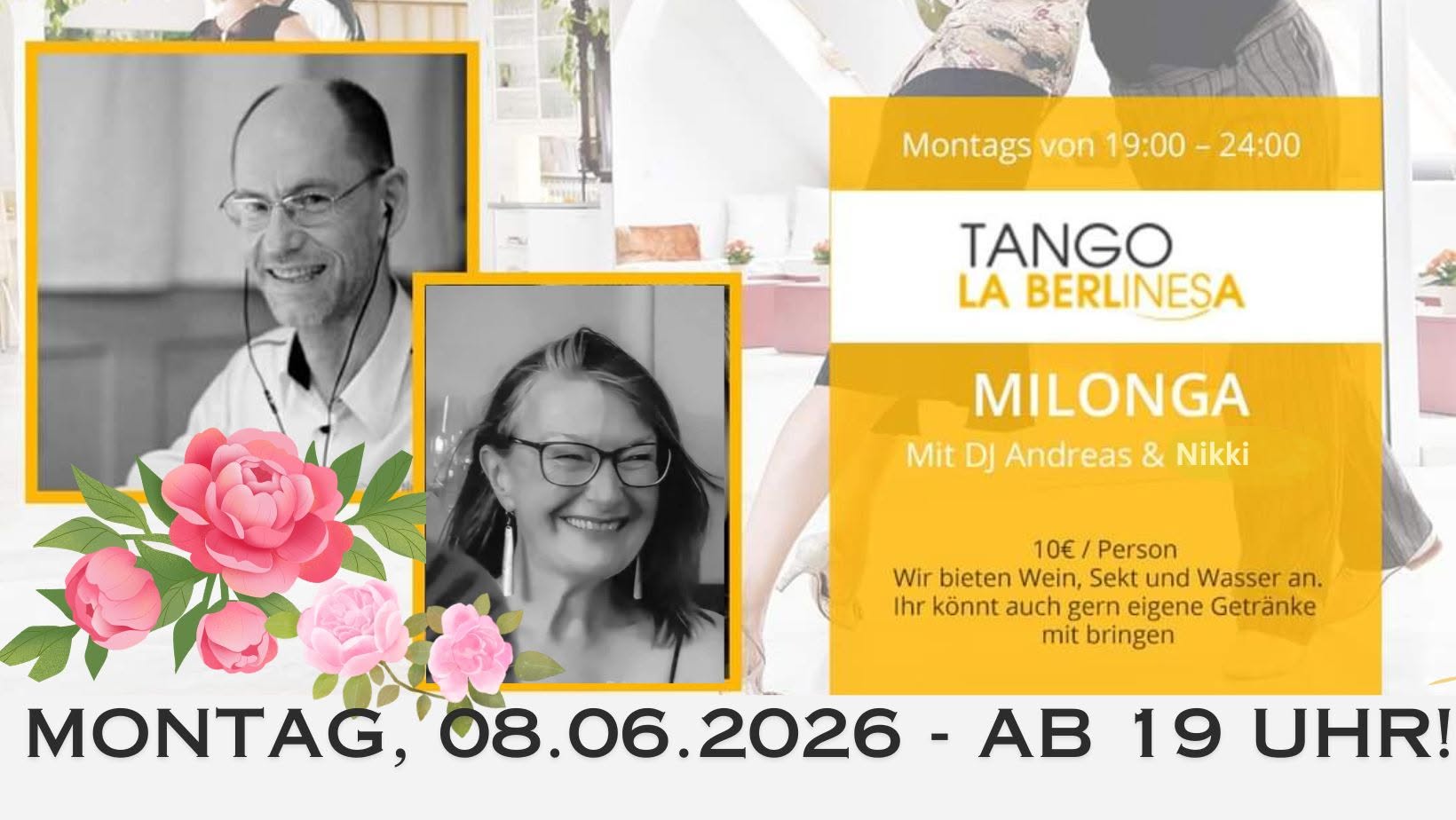 🌇 Summer Milonga with Rooftop La Berlinesa Berlin 22.06.2026