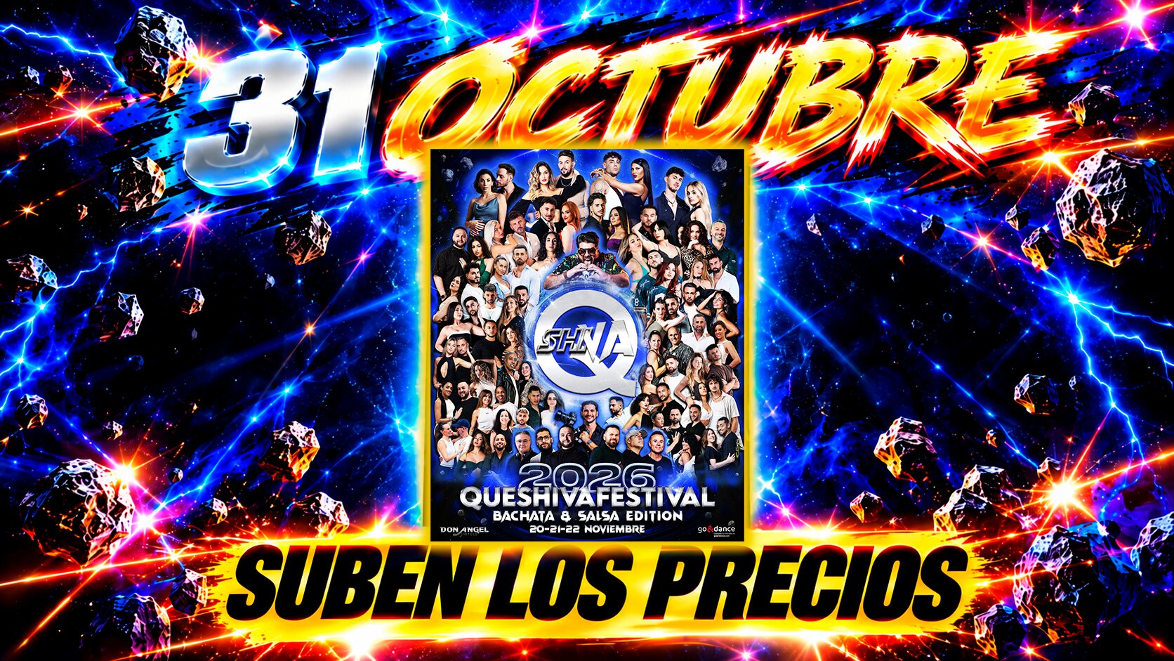QUESHIVA FESTIVAL 2026 BACHATA & SALSA EDITION