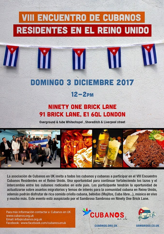 Fuentes Cubanas at Ninety One Brick Lane