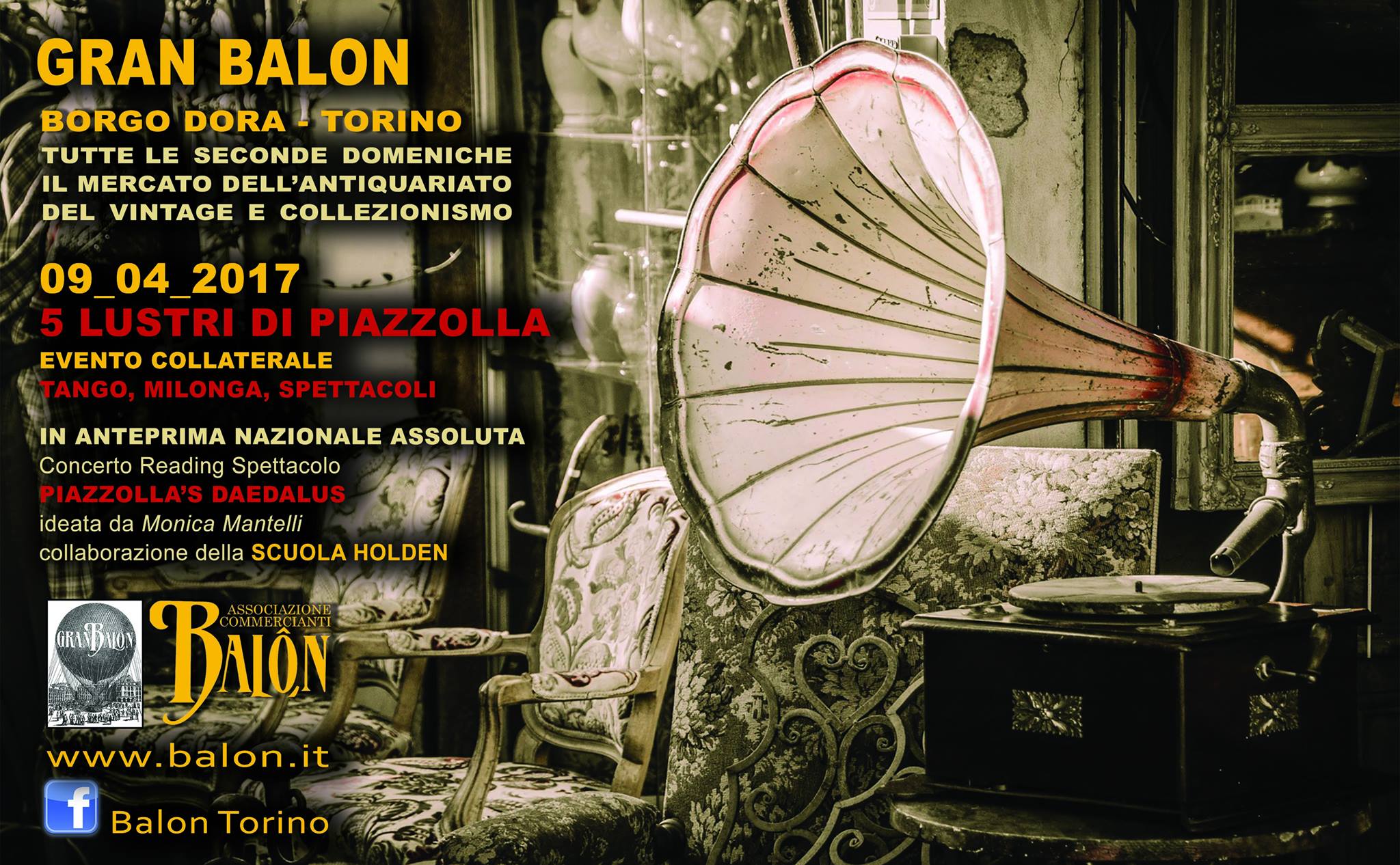 Mercato del Gran Balon. Evento collaterale Tango e Milonga