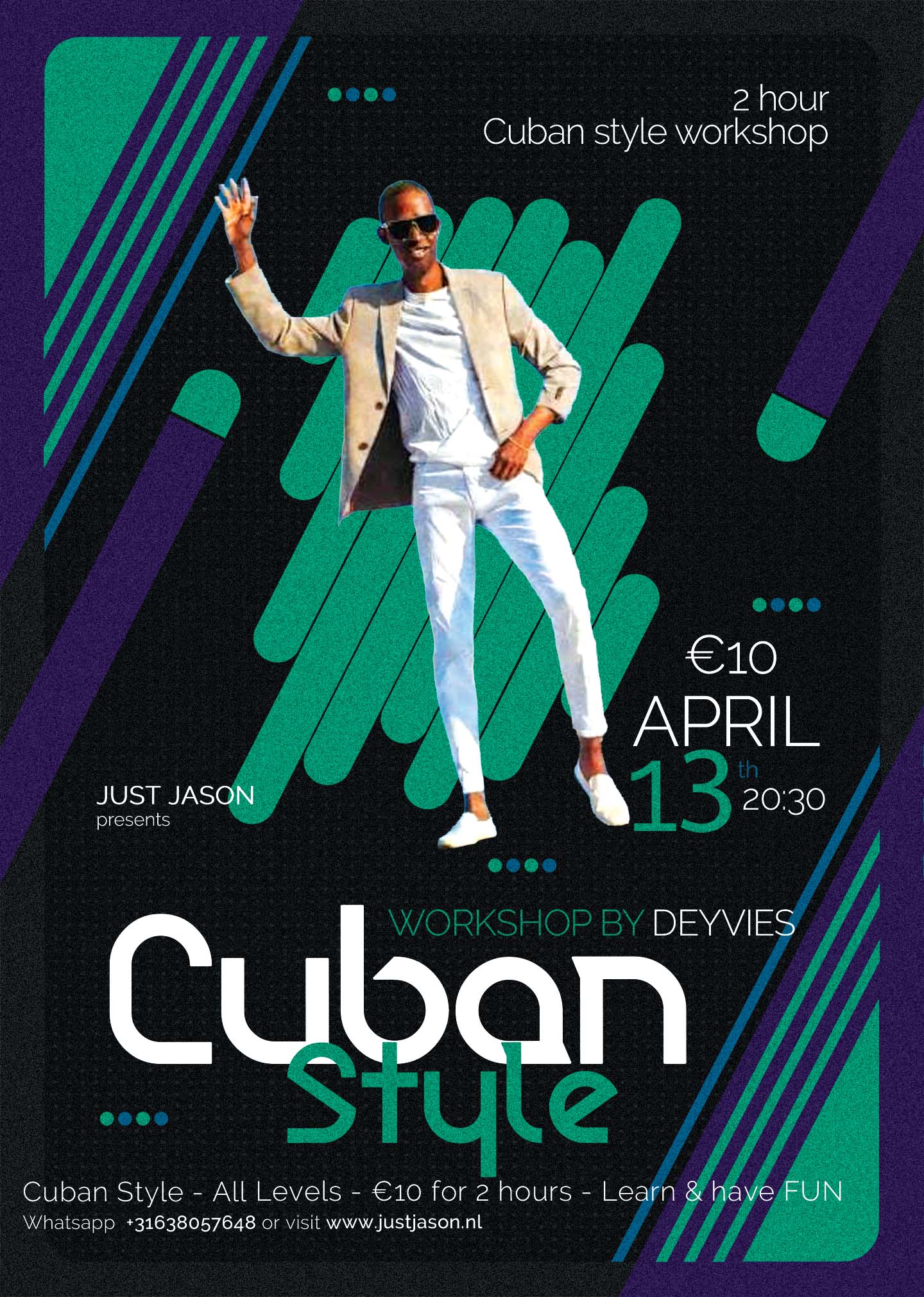 2 hours Cuban Style Workshop!