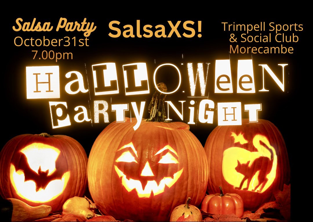SalsaXS! Halloween Salsa Party in Morecambe