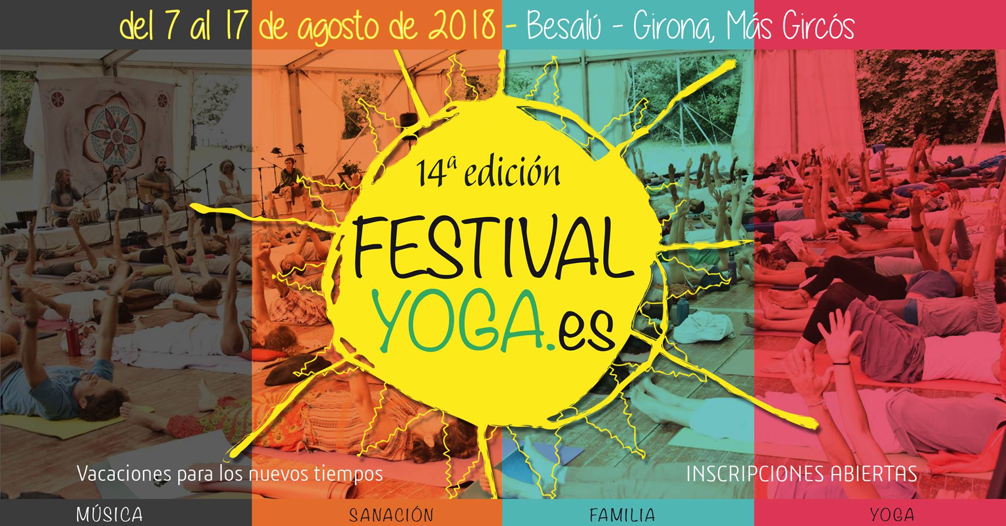 Festival Yoga Es 7 al 17 Agosto - 2018