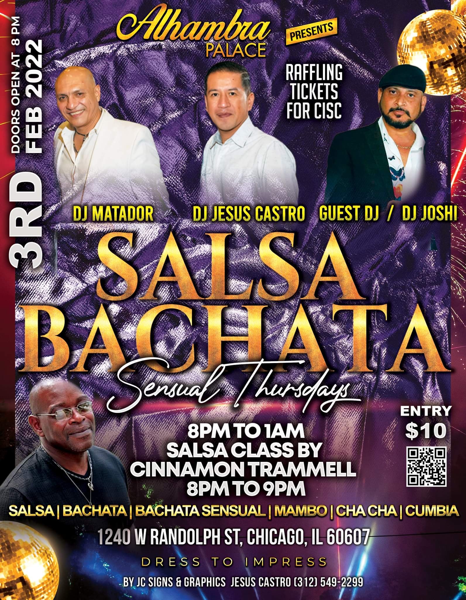 SALSA BACHATA THURSDAYS PRESENT