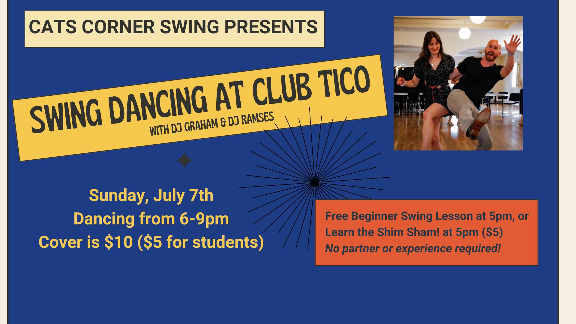 Sunday Night Swing Dance