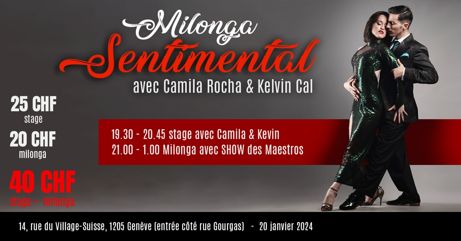 Milonga Sentimental - Camila Rocha et Kevin Cal