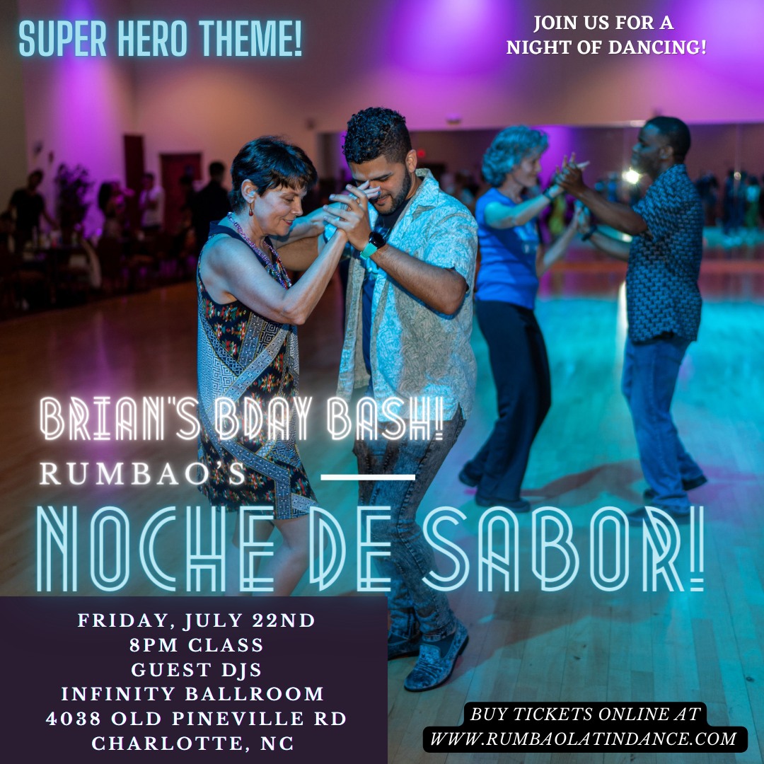 Noche de Sabor: Brian's Birthday Bash, Super Hero Theme!