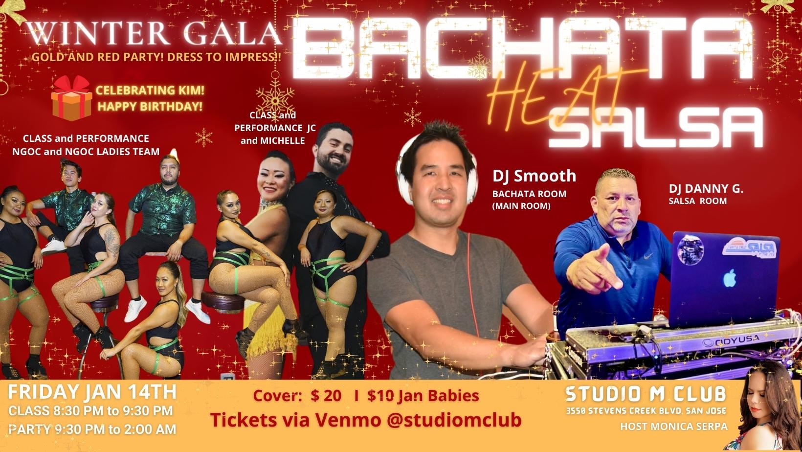 Bachata & Salsa Heat, WINTER GALA