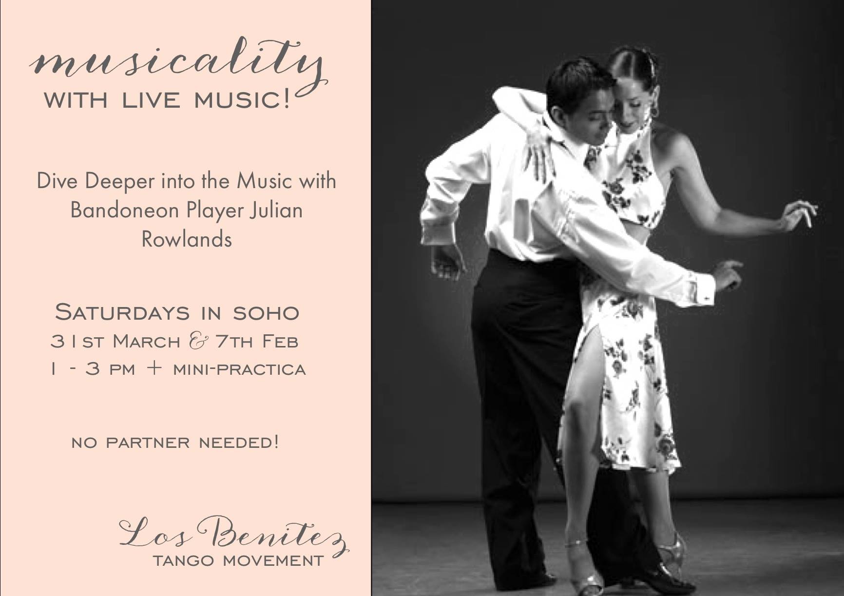Musiciality with Live Music