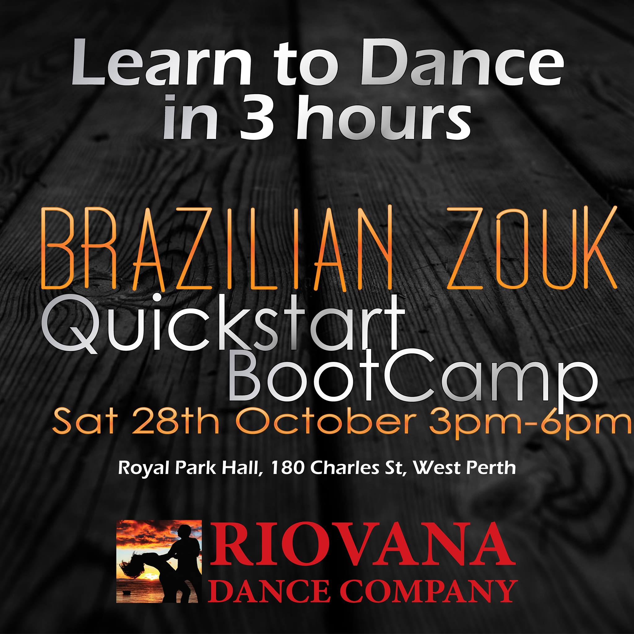 Brazilian Zouk QuickStart BootCamp!