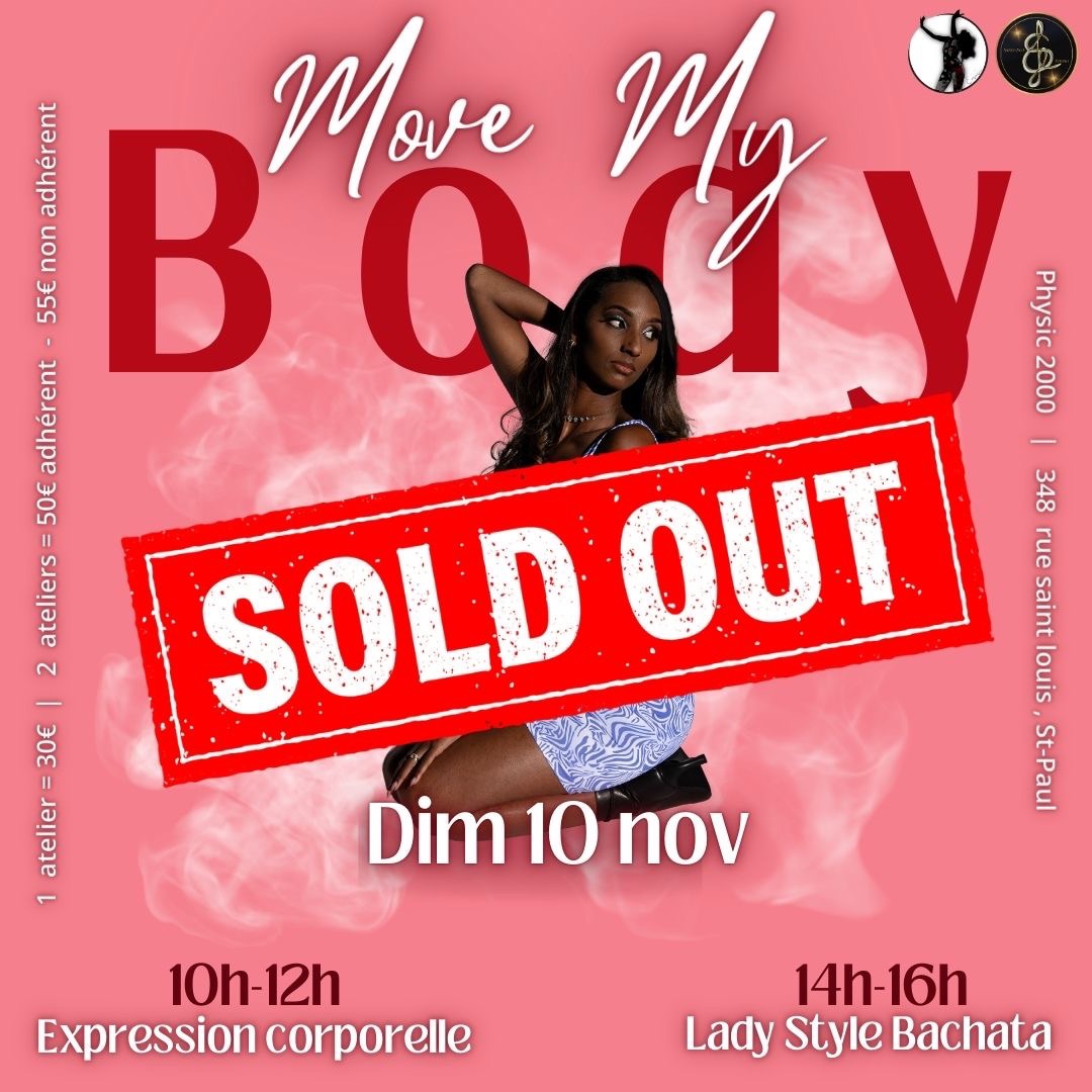 Move My Body - 2 ateliers Dim 10 Nov