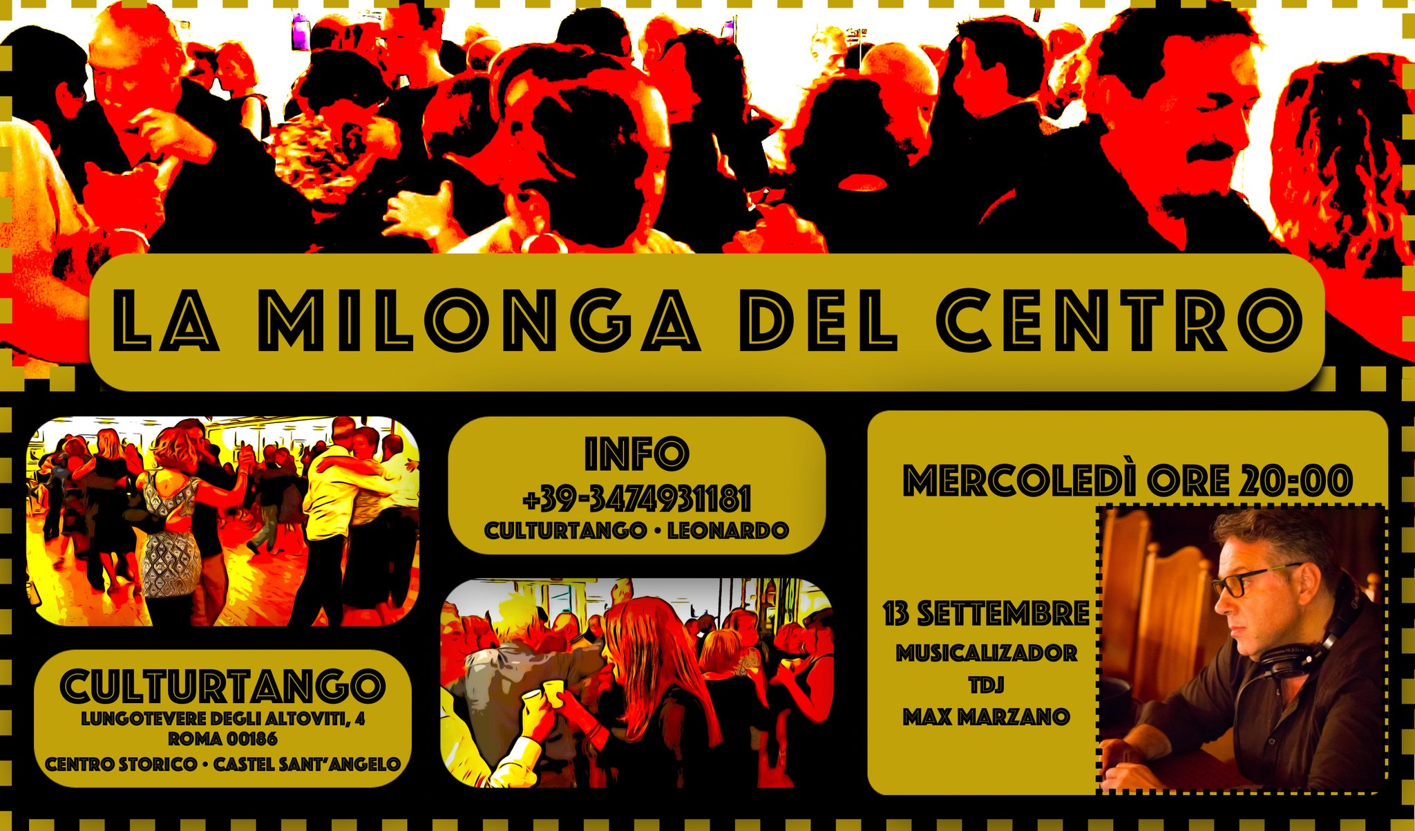 La Milonga Del Centro ππ»πΊπ» Max Marzano TDJ