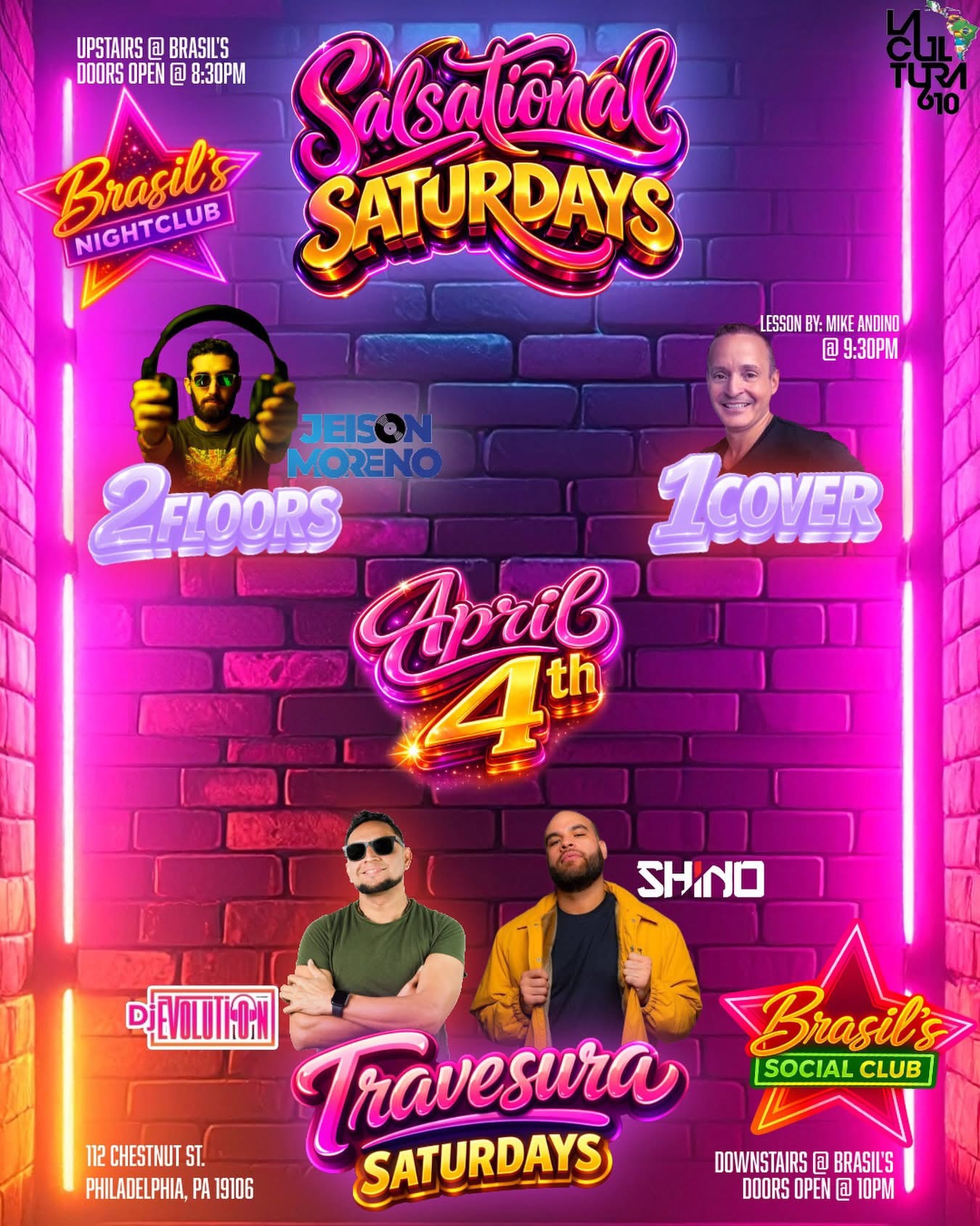 SALSATIONAL Saturdays @ BRASILS’S