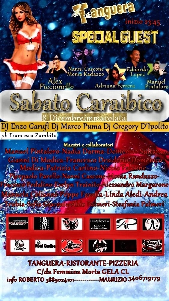 Sabato Caraibico Tanguera