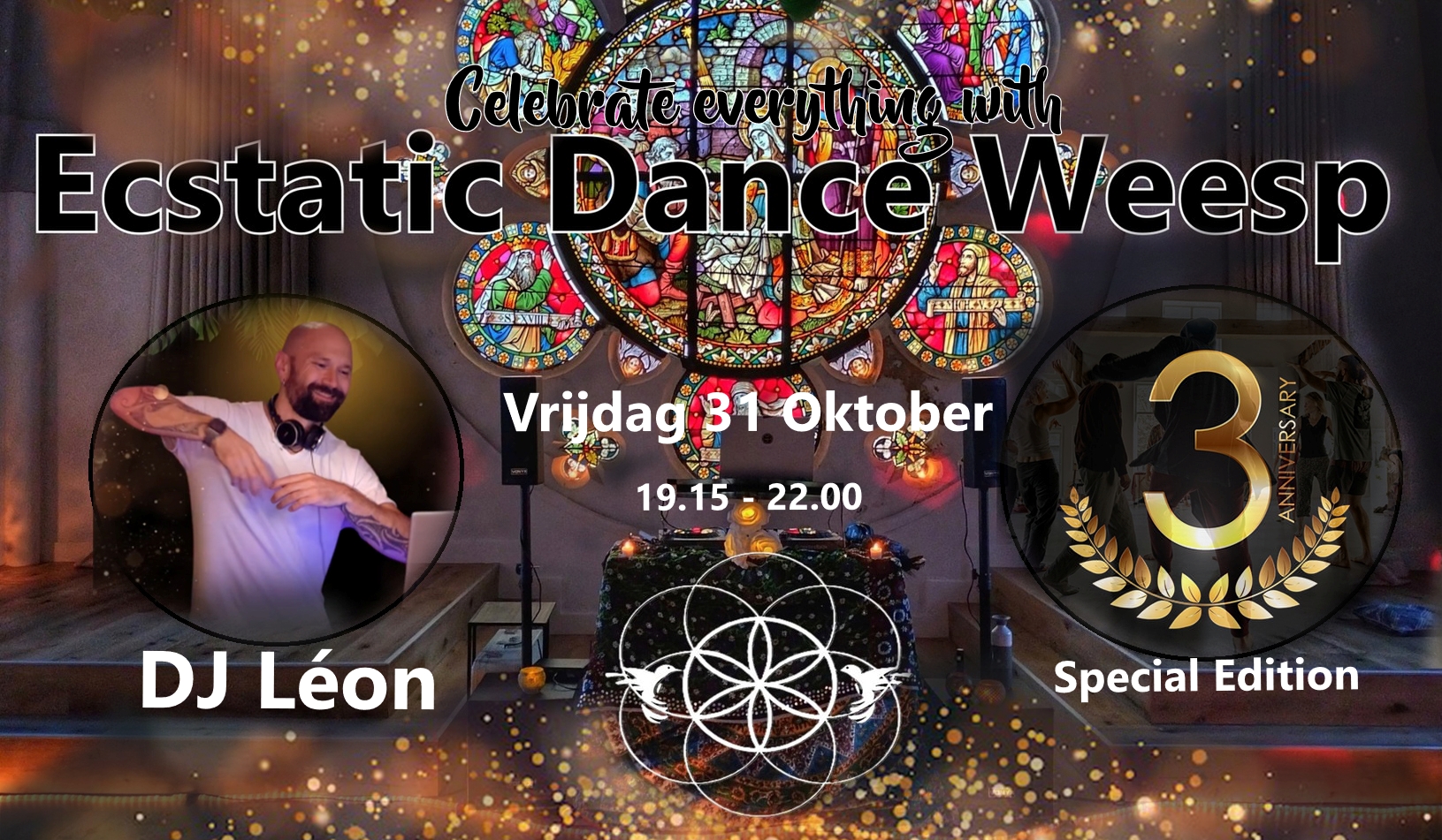 Ecstatic Dance DJ Léon (3 Years Celebration !)