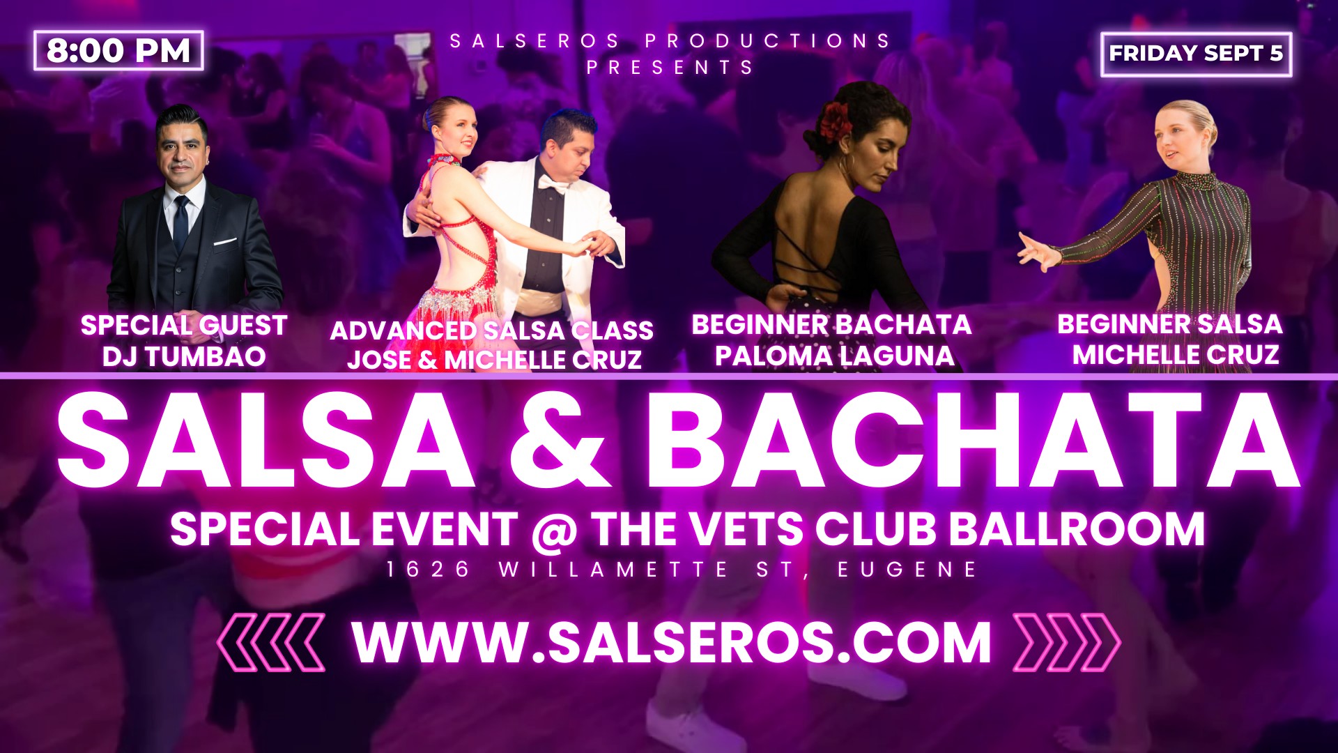 Special Salsa & Bachata Night Classes + Guest DJ Tumbao